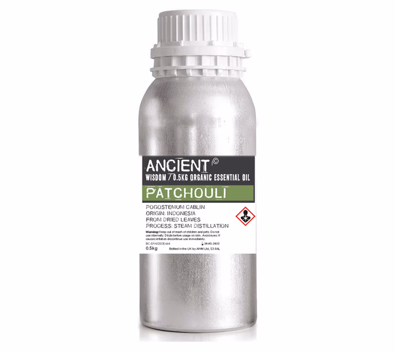 Patchouli Ekologisk Eterisk Olja 500ml 1 Patchouli Ekologisk Eterisk Olja 500Ml