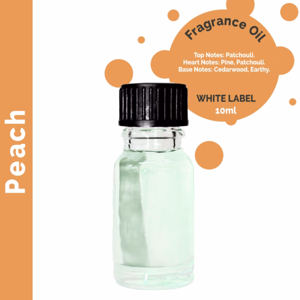 Geurolie - Zonder Etiket - 10ml - Perzik