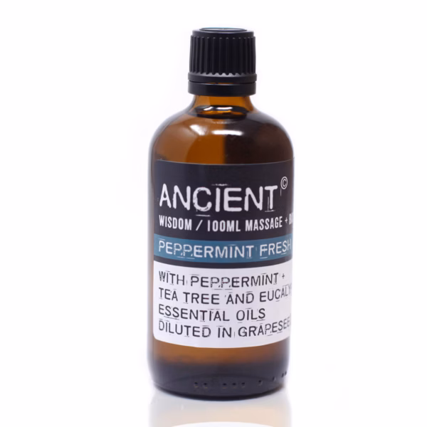 Huile de Bain et de Massage - Fraicheur Menthe Poivrée 100ml