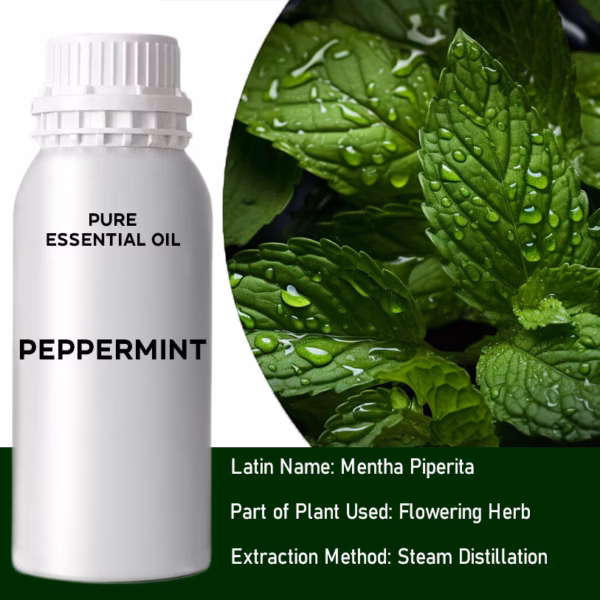 Peppermint Pure Essential Oil 500ml