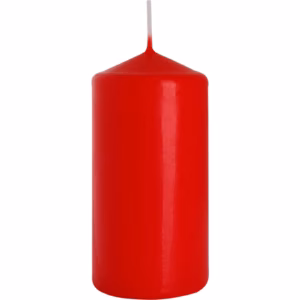 Röd - Pelarljus 60x120mm - Pillar Candle 60x120mm