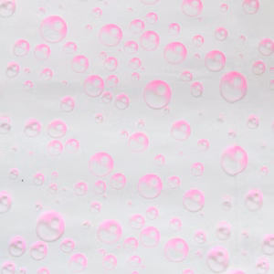 Feuilles Cellophane 40cm - Bulles Roses - 200 Feuilles