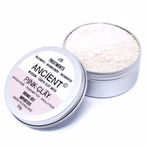 Masques pour Visage en Argile Rose Pastel 50g