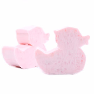 Gastenzeepjes - Eend - Roze - Kauwgom