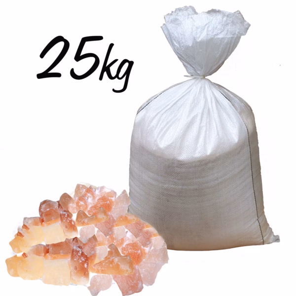 Pink Himalayan Bath Salts Chunks - 25kg Sack