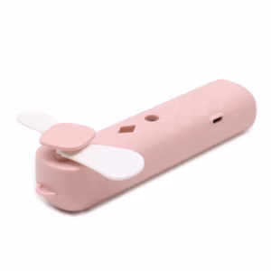 Ventilateur et Vaporisateur de Visage Nano Mist Rose - Rechargeable par USB