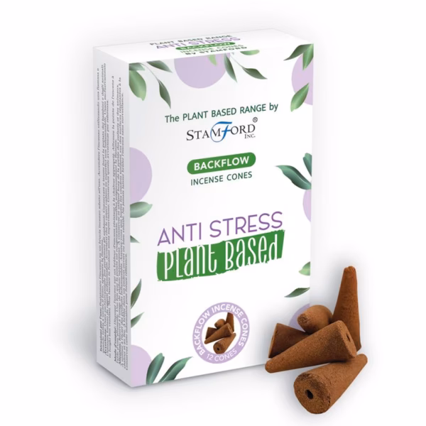 12 Backflow Räucherkegel - Anti Stress