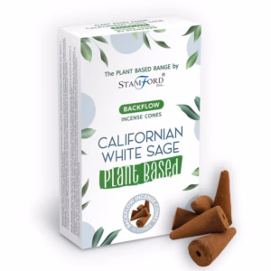 12 Backflow Räucherkegel - Californian Weißer Salbei