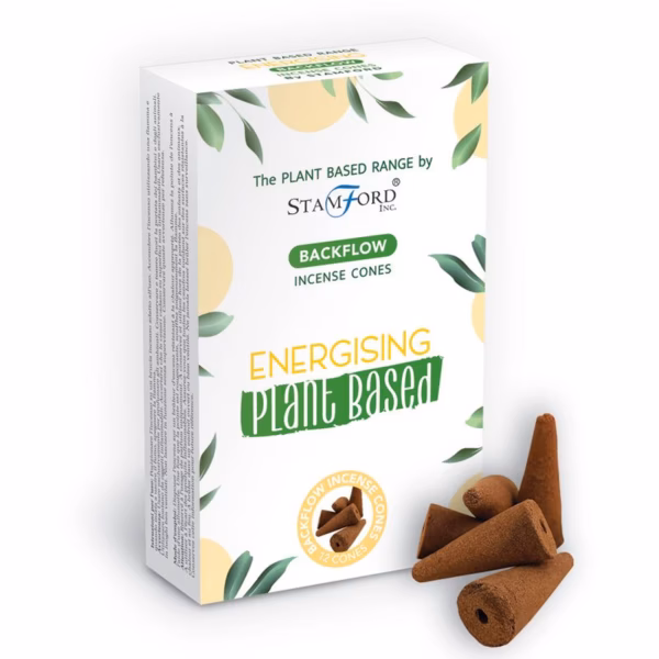 Plantaardige Terugstroom Wierookkegels - Energie Gevend