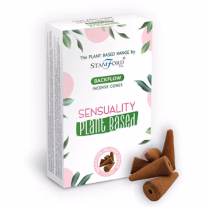 Plantaardige Terugstroom Wierookkegels - Sensualiteit