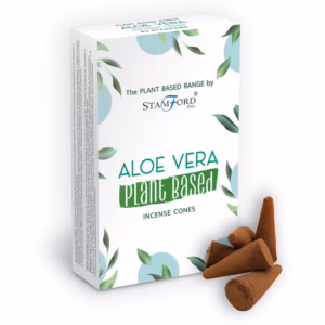Plantebaserede Røgelseskegler - Aloe Vera