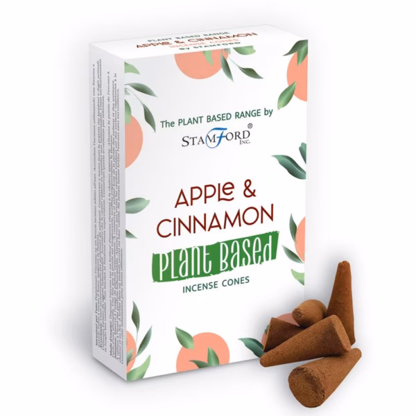 Plantaardige Wierookkegels - Appel & Kaneel