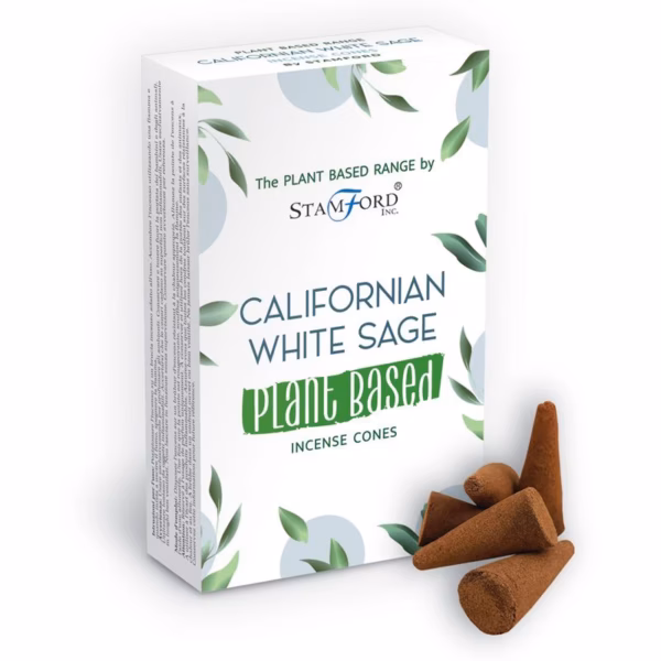 Plantaardige Wierookkegels - Californische Witte Salie