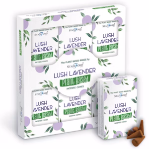 Cônes d'Encens à Base de Plantes - Lush Lavender
