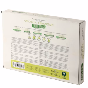 Røkelsespinner Plantebaserte - Citronella og Sitrongress