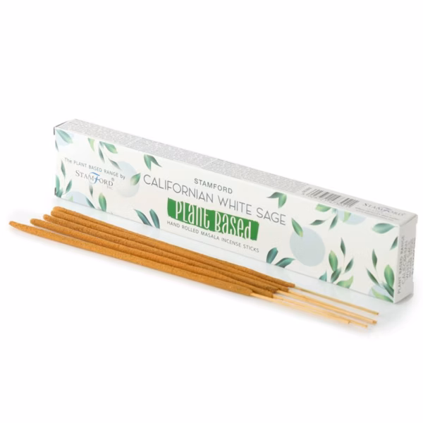 Bâtons d'Encens Masala à Base de Plantes - Sauge Blanche de Californie