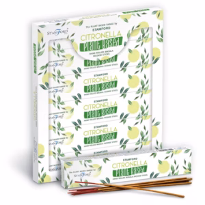 Växtbaserade Masala Rökelsepinnar - Citronella