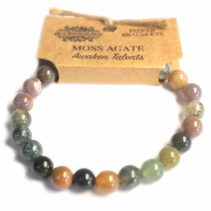 Pulsera de Energía - Ágata de Musgo