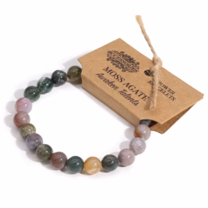 Pulsera de Energía - Ágata de Musgo