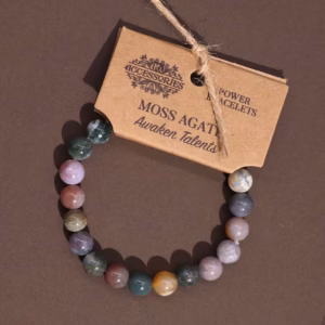 Pulsera de Energía - Ágata de Musgo