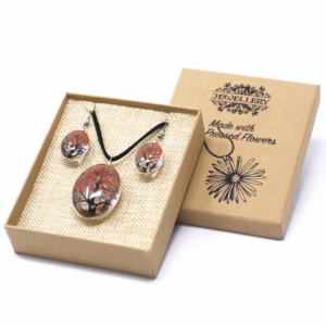 Flores Prensadas - Arbol de la Vida - Coral