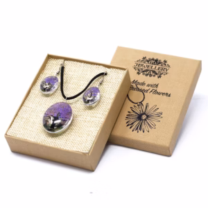 Pressed Flowers - Tree Of Life Set - Lavanda