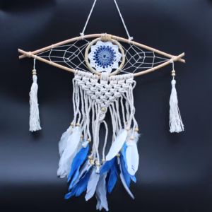 Attrapes - Rêve Protection - Petit Œil Macramé Marron