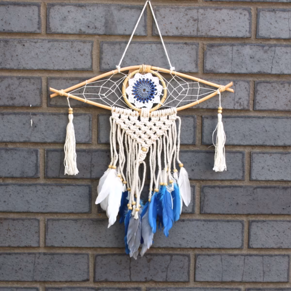Attrapes - Rêve Protection - Petit Œil Macramé Marron