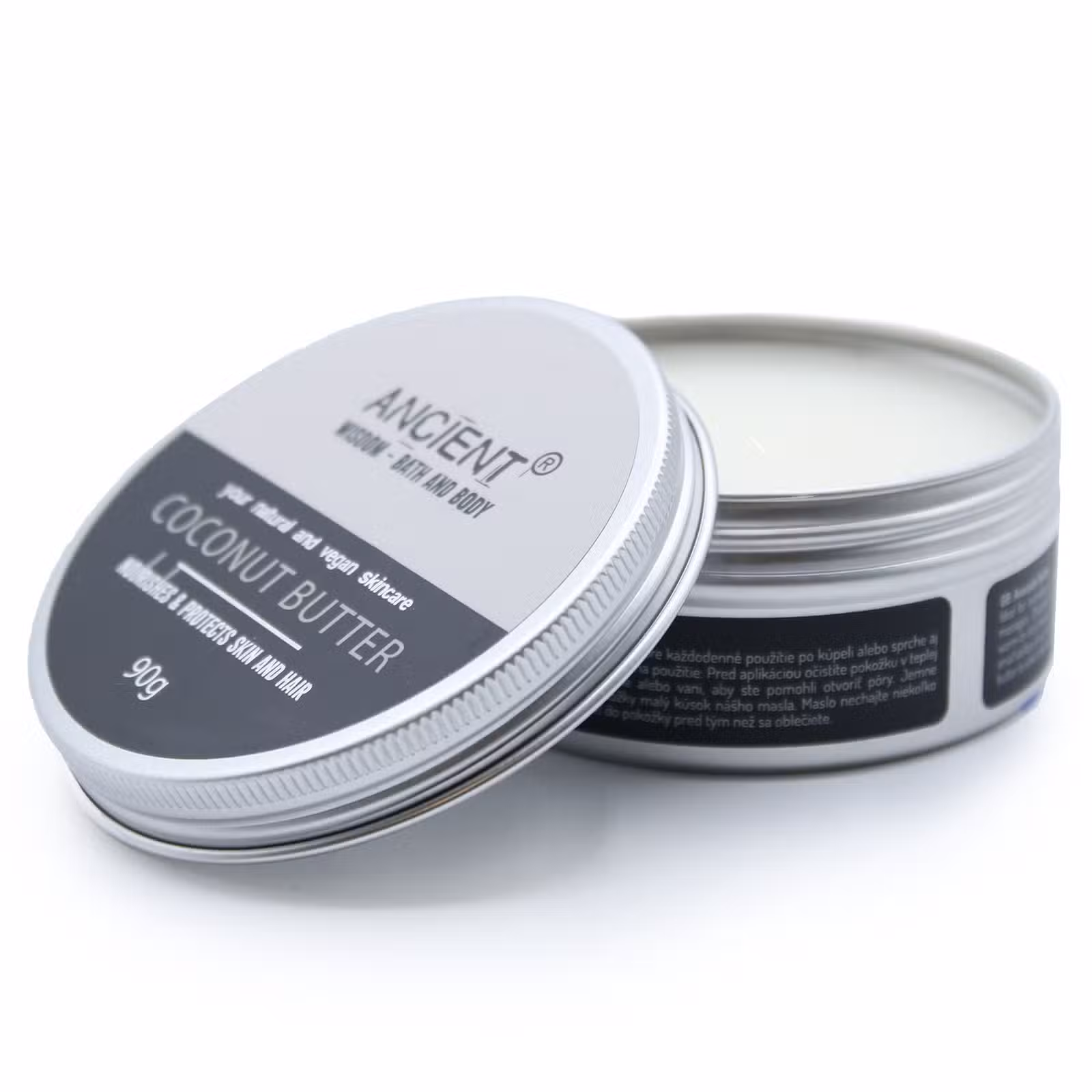 Reine Körperbutter 90g - Kokusnuss Butter