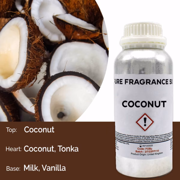 Noix de Coco - Huile de Parfum Pure 500ml