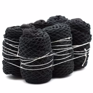 Sac Filet Pur Coton - Noir