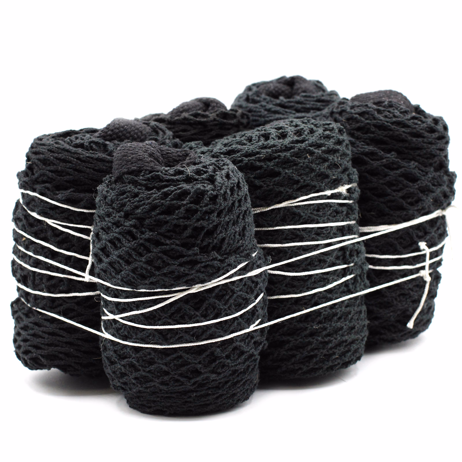 Sac Filet Pur Coton - Noir 2 Sac Filet Pur Coton - Noir