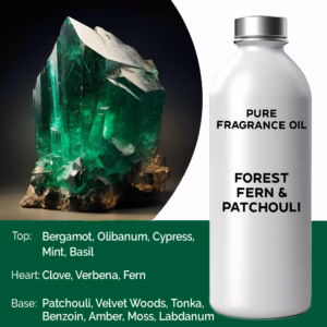 Skogsormbunke & Patchouli Ren Doftolja - 500ml