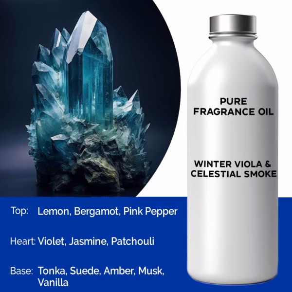 Vinterviol & Himmelsk Rök Ren Doftolja - 500ml