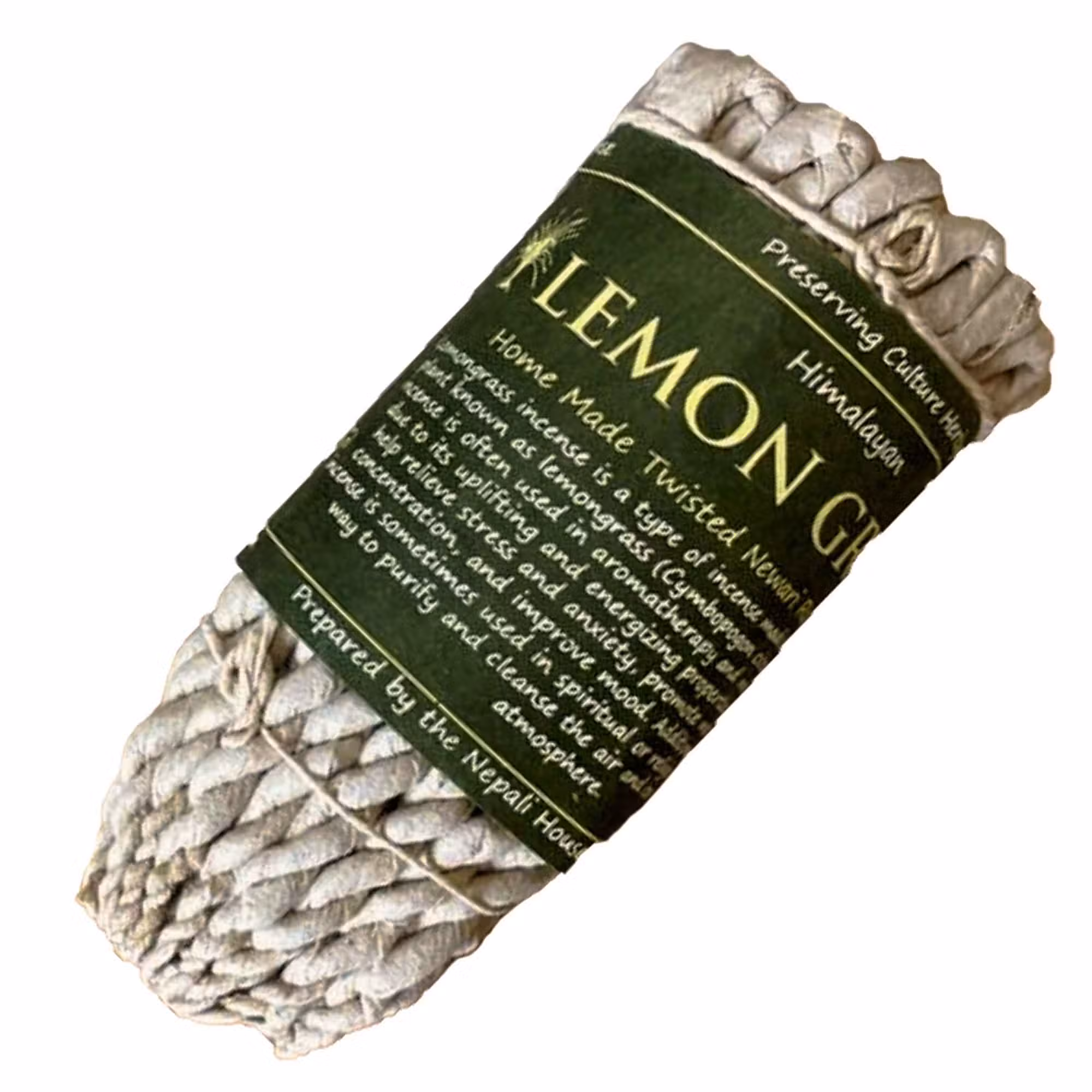 Incienso de Cuerda Hierbas Puras - Lemongrass
