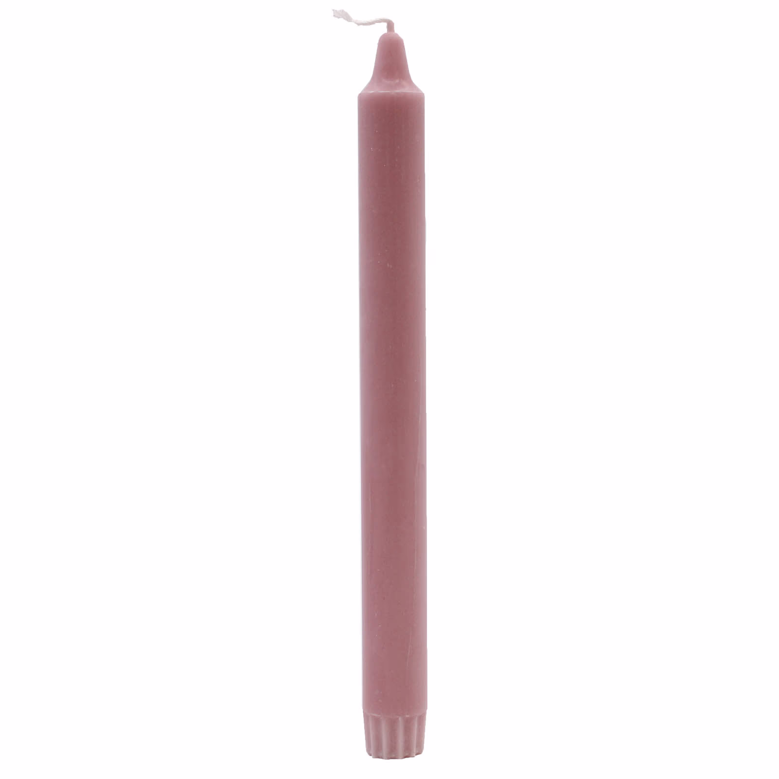 Pure Natural Wax Dinner Vela 25x2.3 - Antique Rosa 2 Pure Natural Wax Dinner Vela 25X2.3 - Antique Rosa