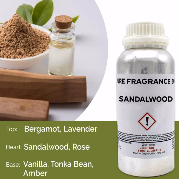 Pure Sandalwood Duftolie 500ml