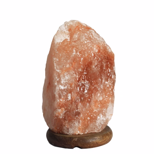 Saltlampa med fot - ca 2-3kg