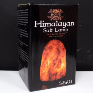 Saltlampe af Høj Kvalitet - & Base Ca. 3 - 5kg