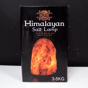 Saltlampe af Høj Kvalitet - & Base Ca. 3 - 5kg