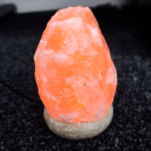 Quality USB Natural Salt Lamp - 11.5cm - White Light