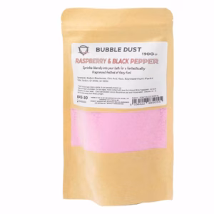 Badpulver - Hallon & Svartpeppar 190g - 200g