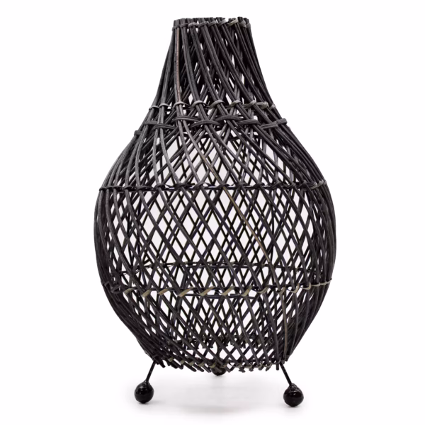 Bordslampa i Rotting - Svart