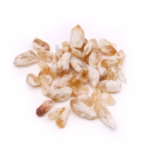 Cristaux Bruts - 500g - Citrine Topaze Pointes Brutes