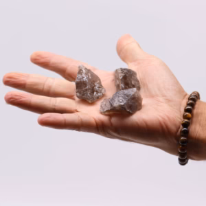 Smoky Quartz Cristales en Bruto 500g