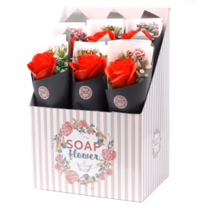 Fleurs Uniques et Présentoir - Bouquet de Rose