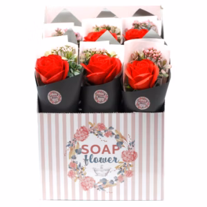 Fleurs Uniques et Présentoir - Bouquet de Rose