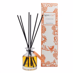Æske med 140ml Sivdiffusor - Klementin
