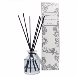 Æske med 140ml Sivdiffusor - Havsalt og Mos