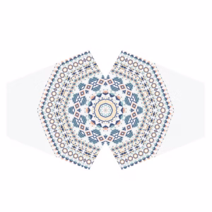 Støvmaske PM2.5 Filter - Aztec Tribal (voksen)